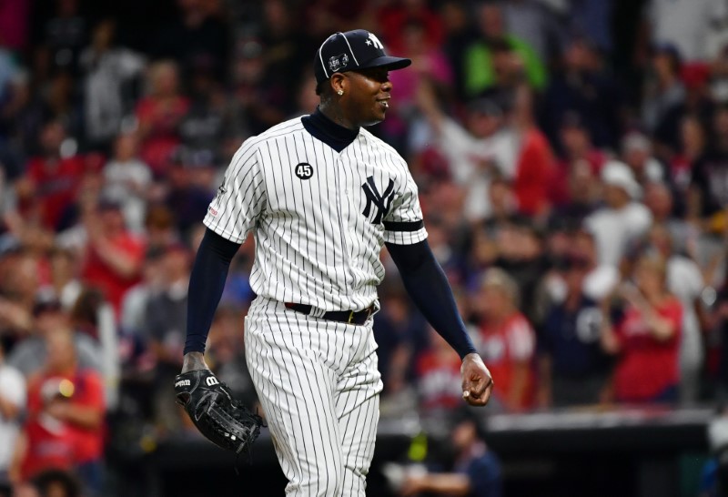 Report: Yankees’ Chapman to opt out after 2019