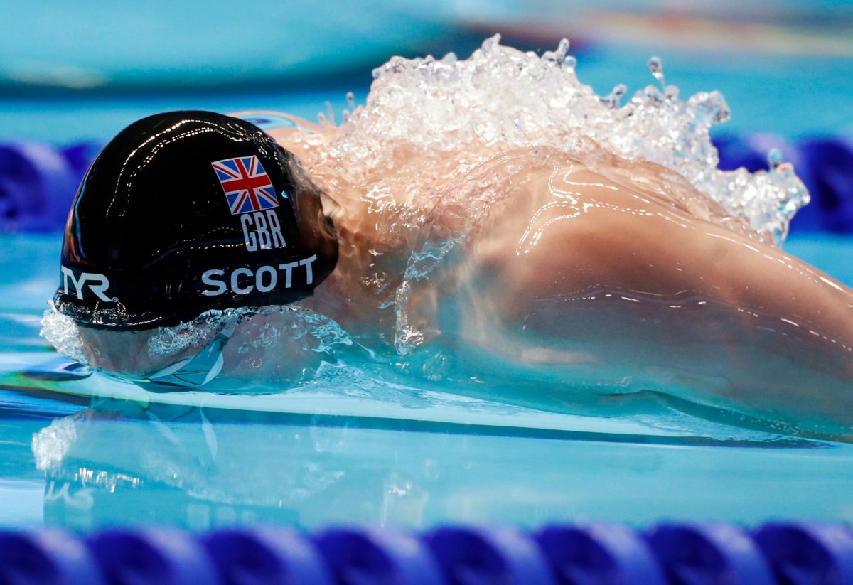 Swimming: Incredible Scott split helps Britain to medley relay gold