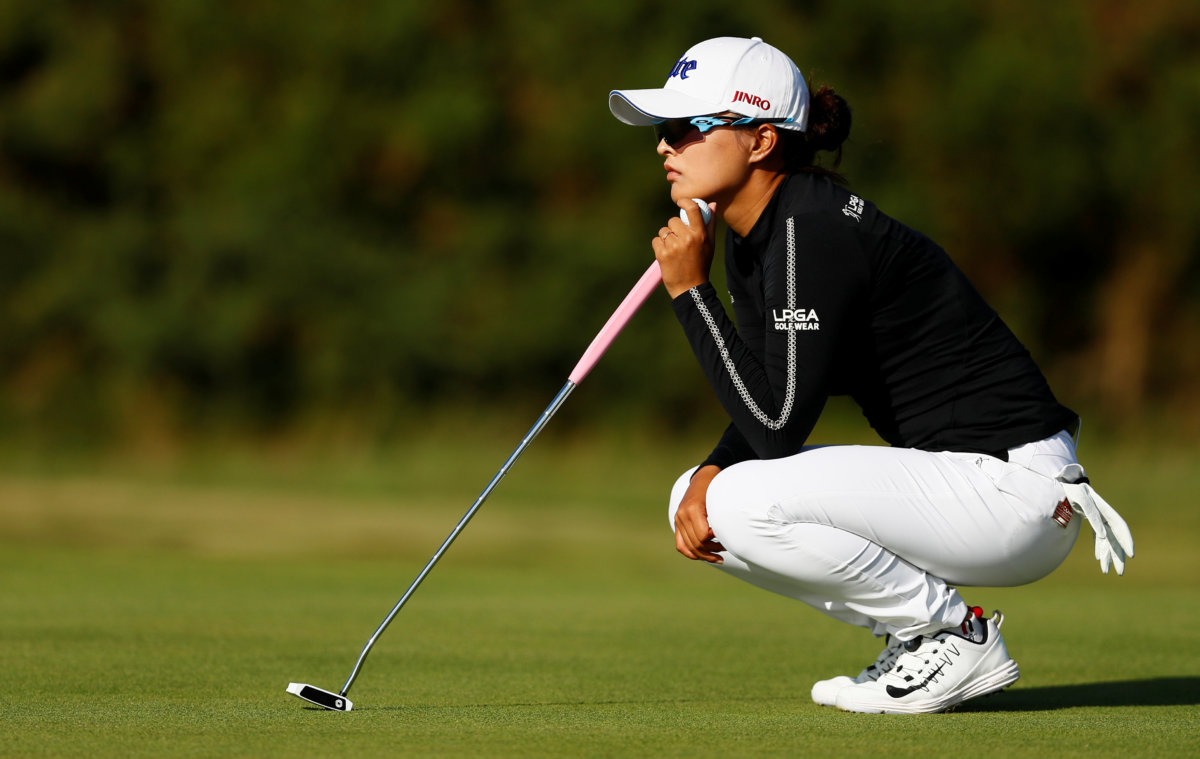 Golf: Korean Ko wins Evian for second major title of the year