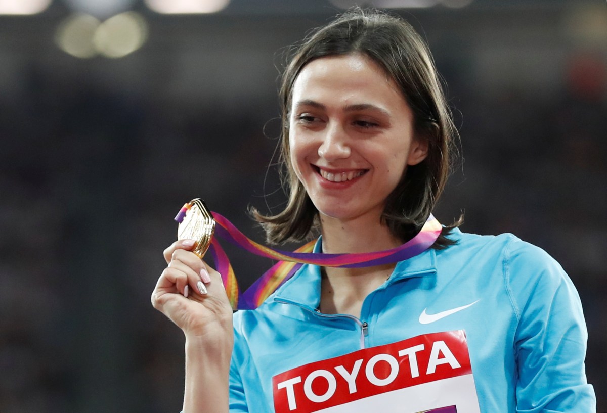 Russia’s world high jump champion calls out suspended federation