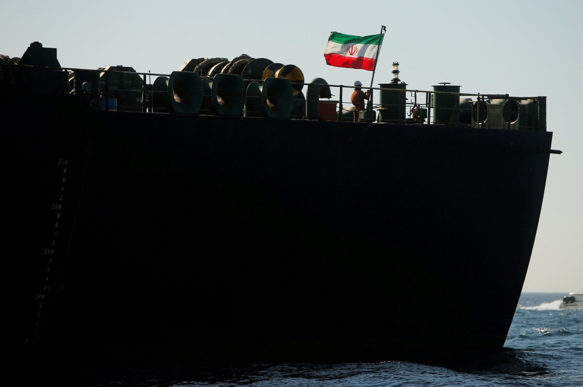 Iranian tanker changes course away from Turkish coast: tracking data