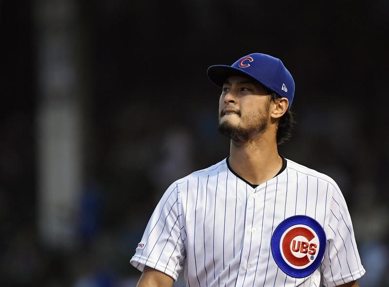 Cubs scratch Darvish due to forearm tightness
