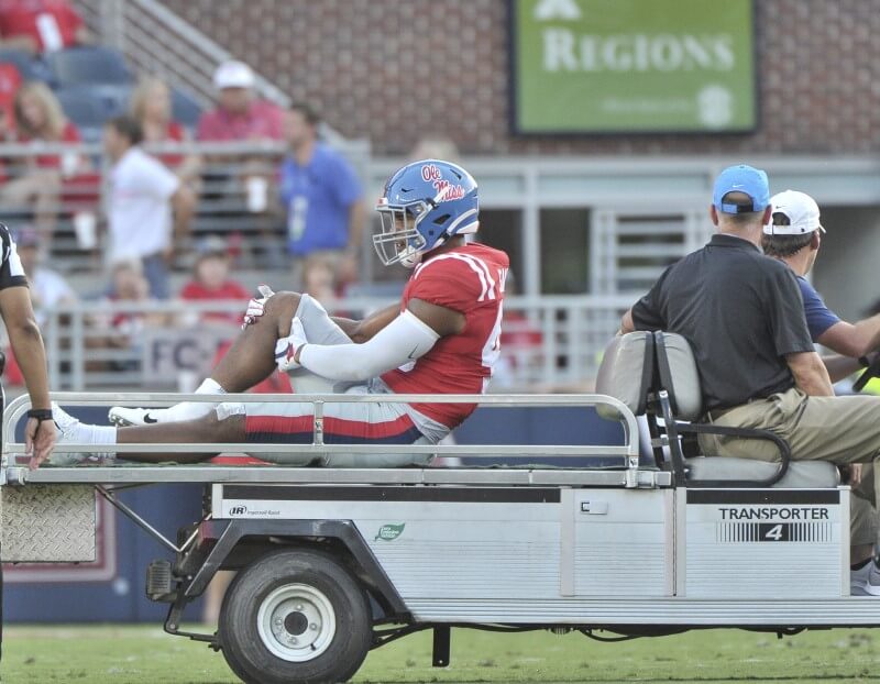 Ole Miss LB Sanogo (ankle) out ‘roughly 10 weeks’