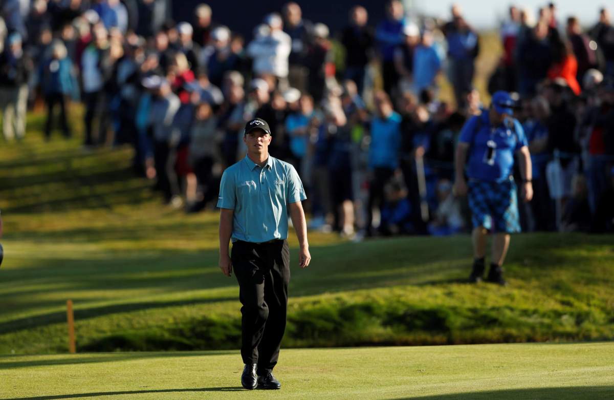 Briton Shinkwin takes one-shot lead in KLM Open first round
