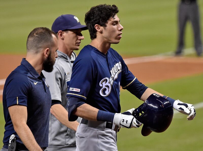 No surgery for Brewers’ OF Yelich