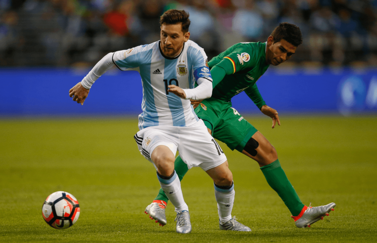 Lionel Messi, Argentina take on Venezuela at Gillette Stadium
