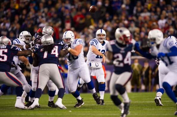 With Peyton Manning gone, Tom Brady and Andrew Luck own AFC stage