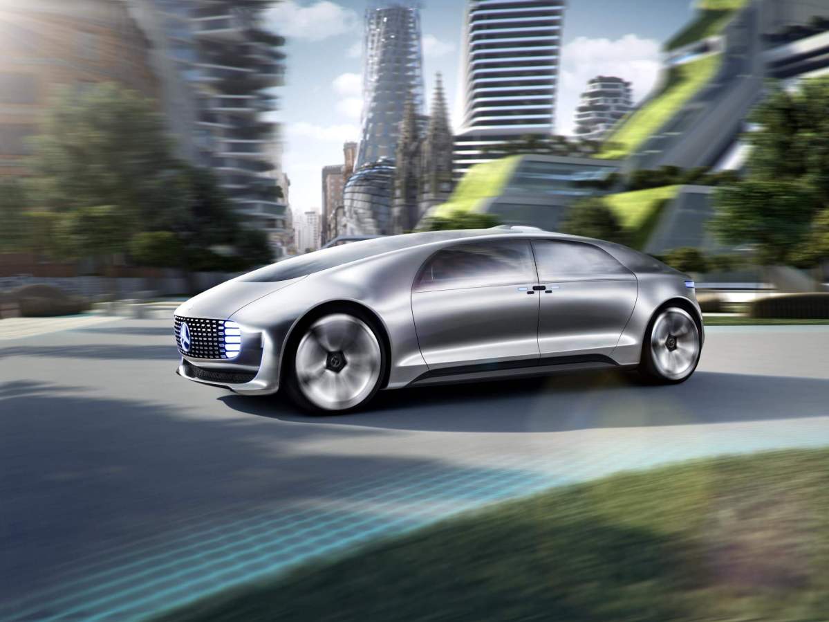 Mercedes-Benz reveals driverless car
