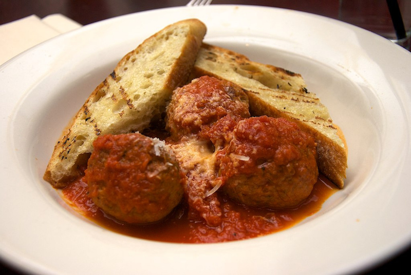 Meatballs on the menu for Italian earthquake relief