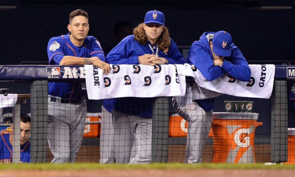 Mets fall to Royals in a 14-inning Game 1 World Series classic