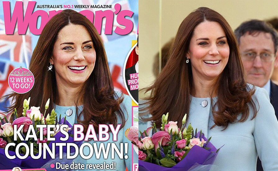 Australian magazine does terrible things to Kate Middleton