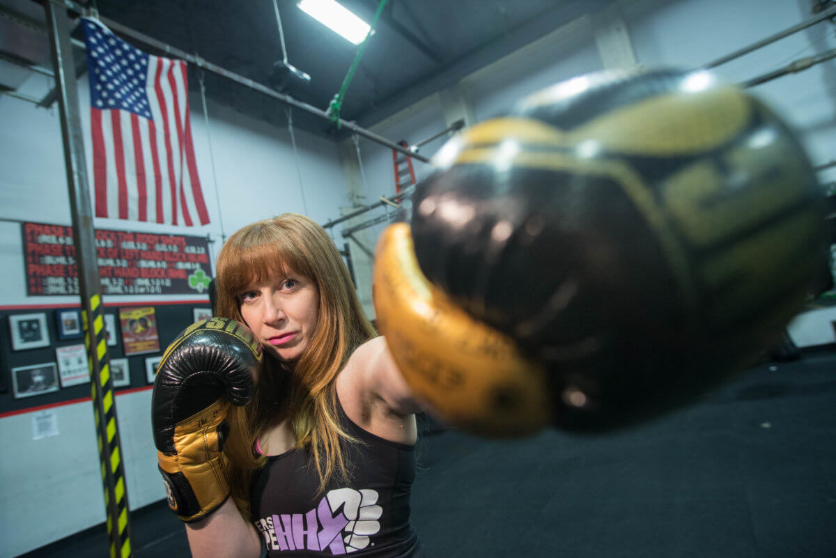 For her latest movie, Boston filmmaker stepped in the ring for real