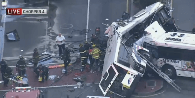 Second person dies in New Jersey Transit bus collision