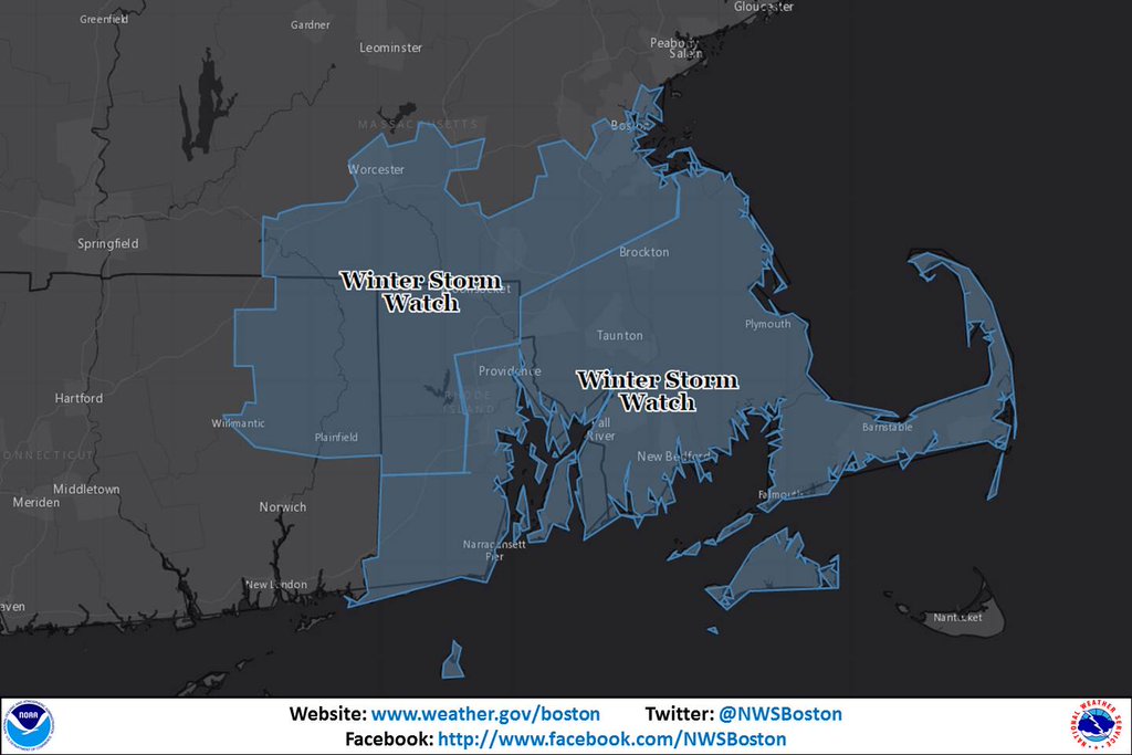 UPDATE: Winter Storm Watch in effect for Friday morning