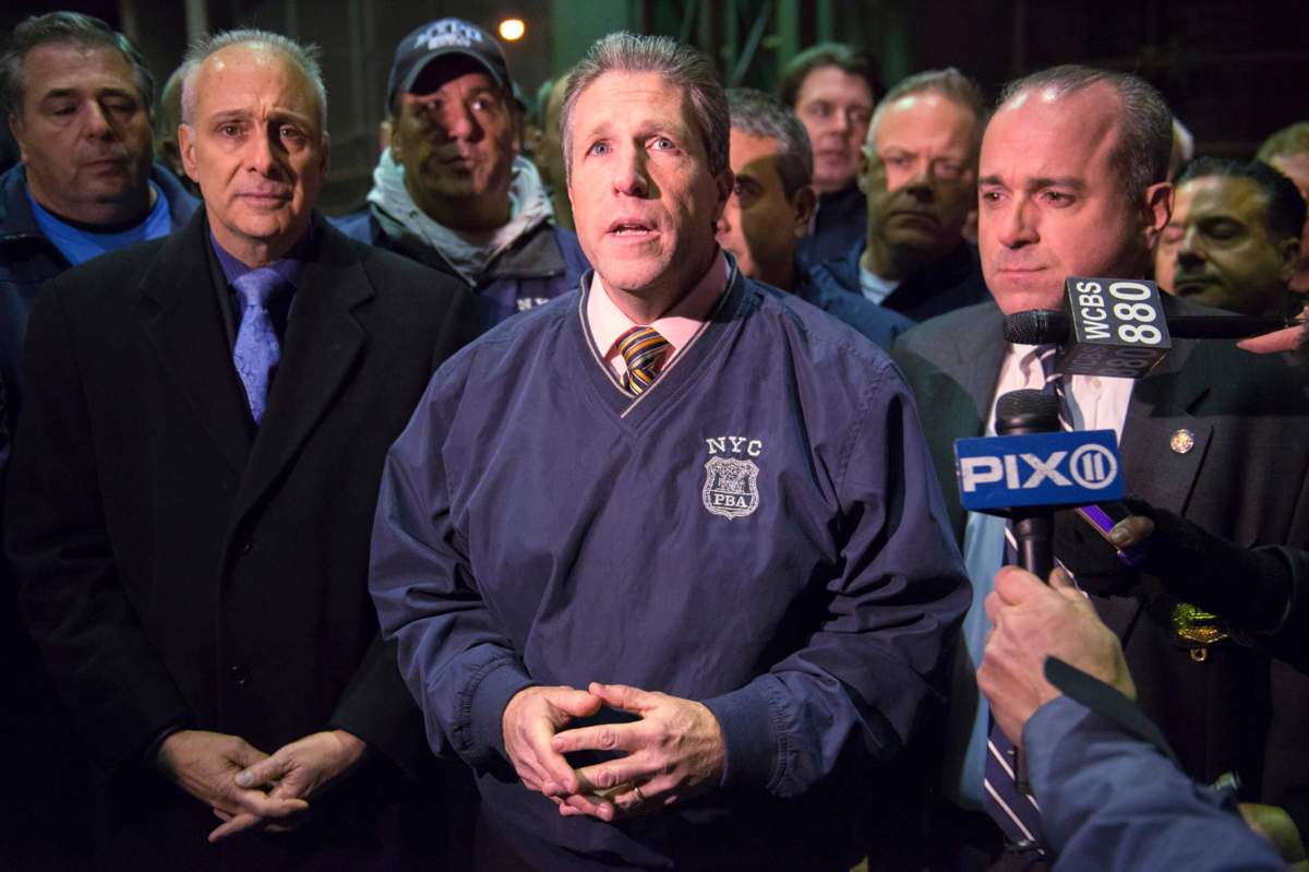 Brooklyn cop challenges PBA prez Lynch for leadership