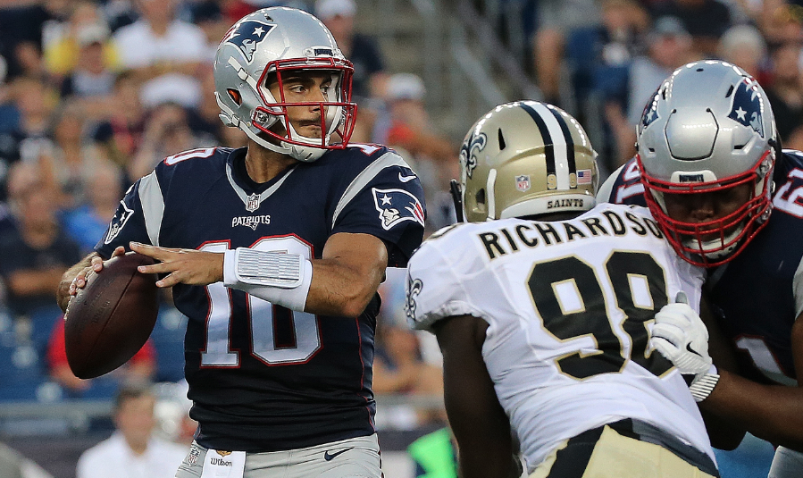 Jimmy Garoppolo has been consistent if nothing else for Patriots