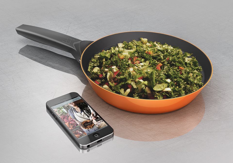 Cook healthy meals with a smart pan