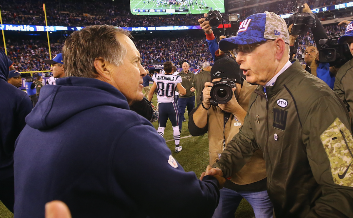 Patriots’ Bill Belichick on the Giants, Giant Stadium nostalgia