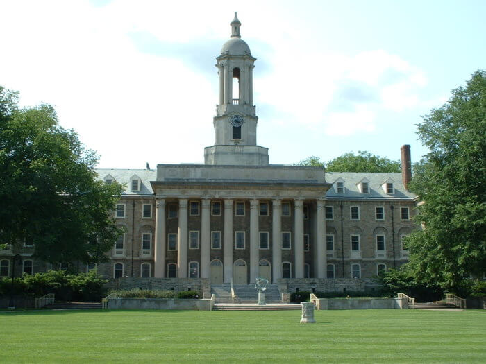 Penn State fraternity suspended after photos of naked 