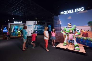 Bring your young Pixar animator in training to the Museum of Science’s inside