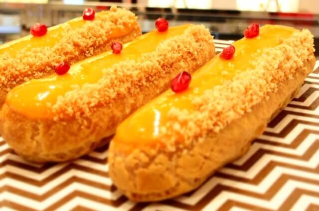 Recipe: Pumpkin Eclairs from Pomme Palais
