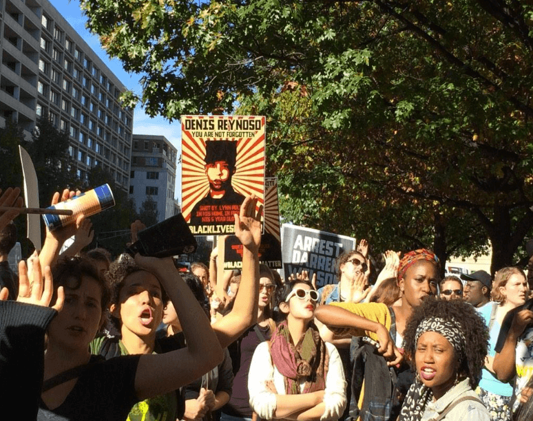 Black Lives Matter protest shuts down Newbury Street