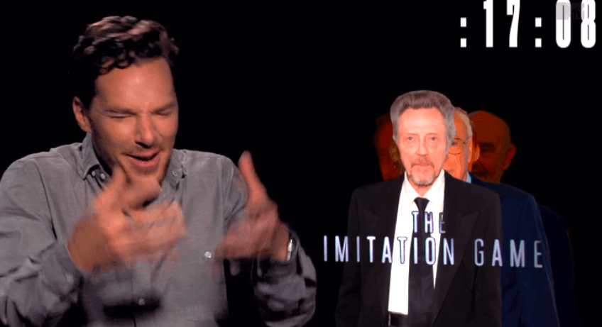 VIDEO: Benedict Cumberbatch does 11 celebrity impressions in 1 minute