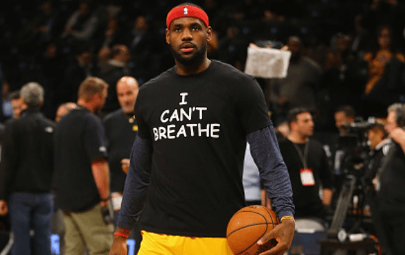 LeBron James, other NBA stars join Brooklyn protest