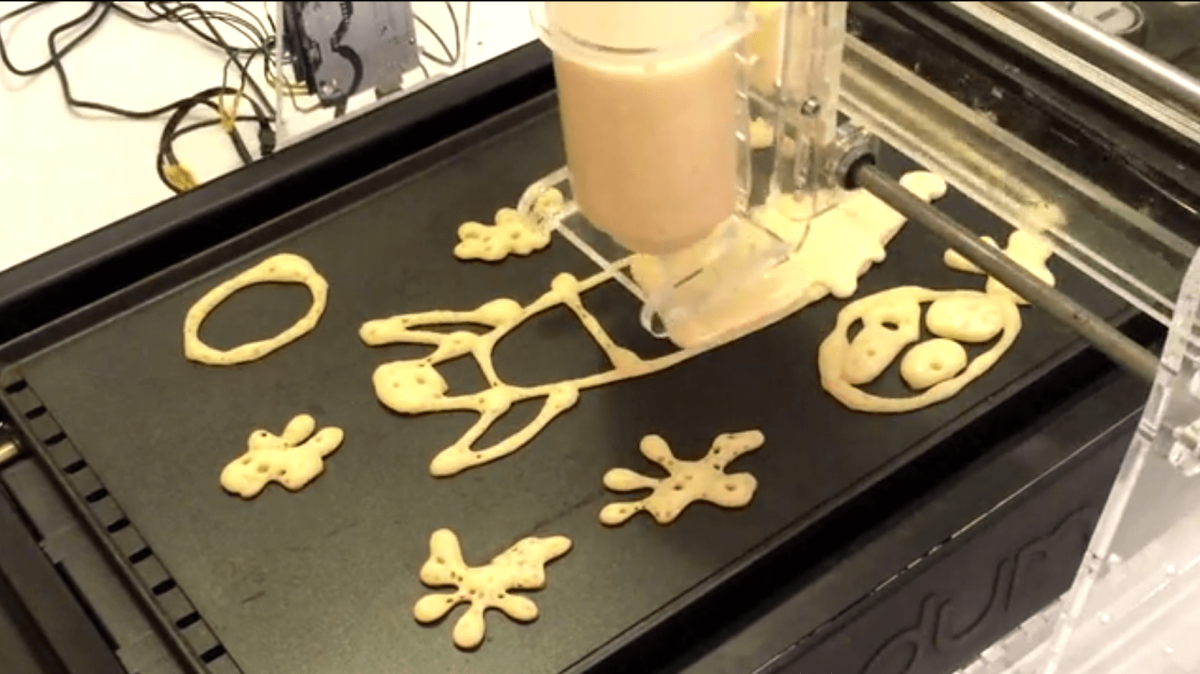 ‘PancakeBot’ is the world’s first 3D pancake printer
