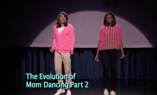 Video: Michelle Obama shows off her finest mom dancing moves