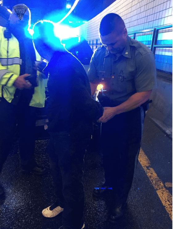State Police: Man found in air shaft in Boston tunnel charged with