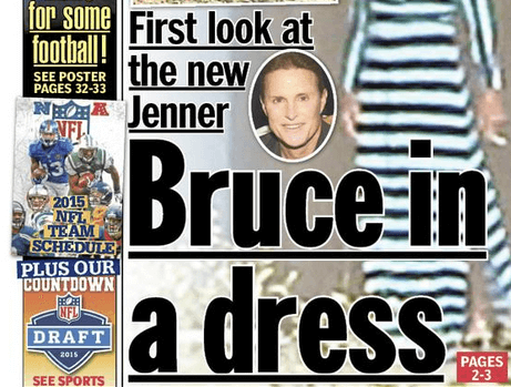 Bruce Jenner appears to be wearing a dress in new photos