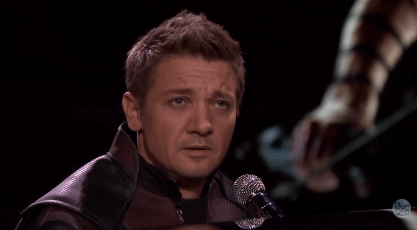 Video: Watch Hawkeye sing about being just as cool as the other Avengers