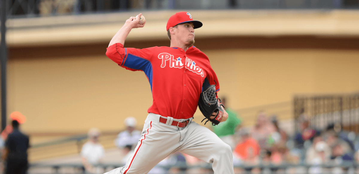 Phillies reliever Ken Giles’ fastball is sure to heat up again, right?