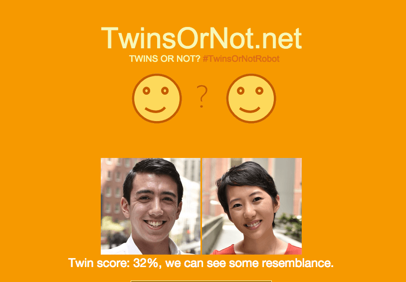 Twins or Not? The new website to help you procrastinate