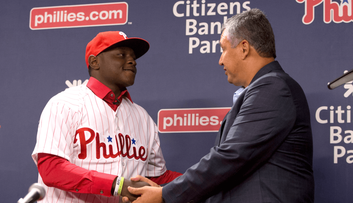 Scott Boras compares Phillies’ first draft pick Cornelius Randolph to Tony
