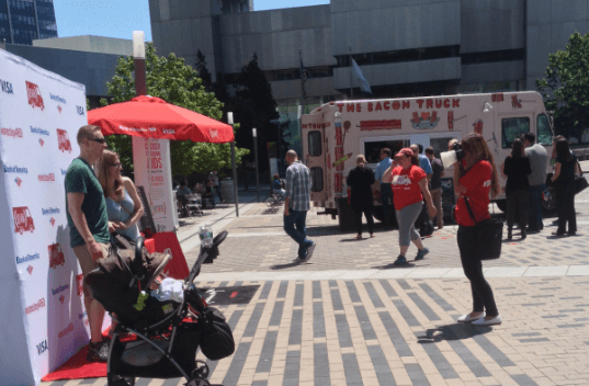 Boston food trucks go RED in Dewey Square to fight AIDS
