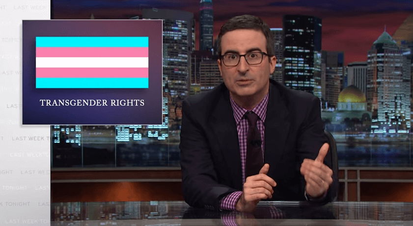 Video: John Oliver takes on the issue of transgender rights in America