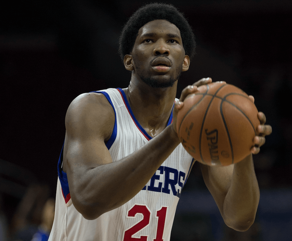Something fishy is going on with 76ers center Joel Embiid