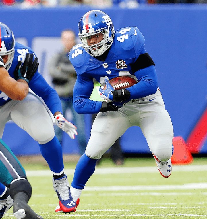 Giants have riches at running back