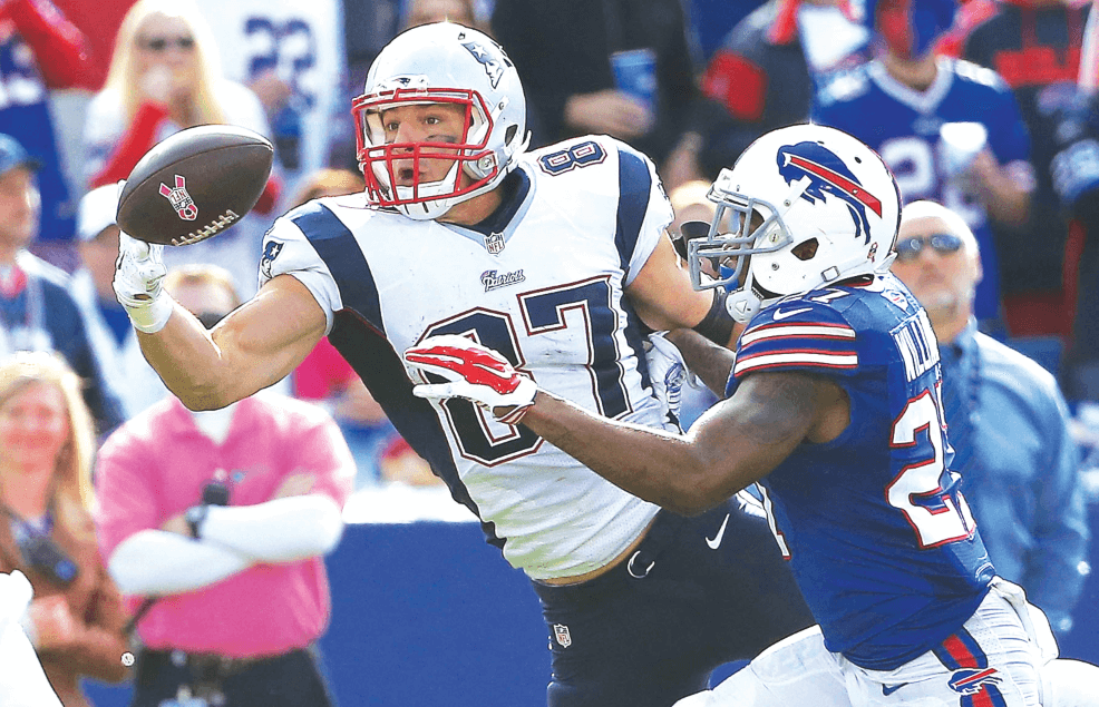 Who will join Rob Gronkowski at tight end for Patriots?