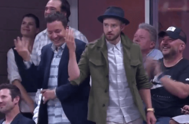 VIDEO: Jimmy Fallon, Justin Timberlake dance to ‘Single Ladies’ at US Open