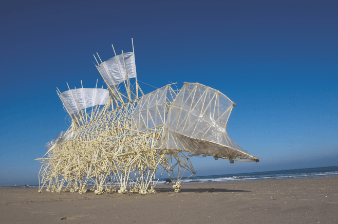 Theo Jansen and his Strandbeests come to Peabody Essex Museum