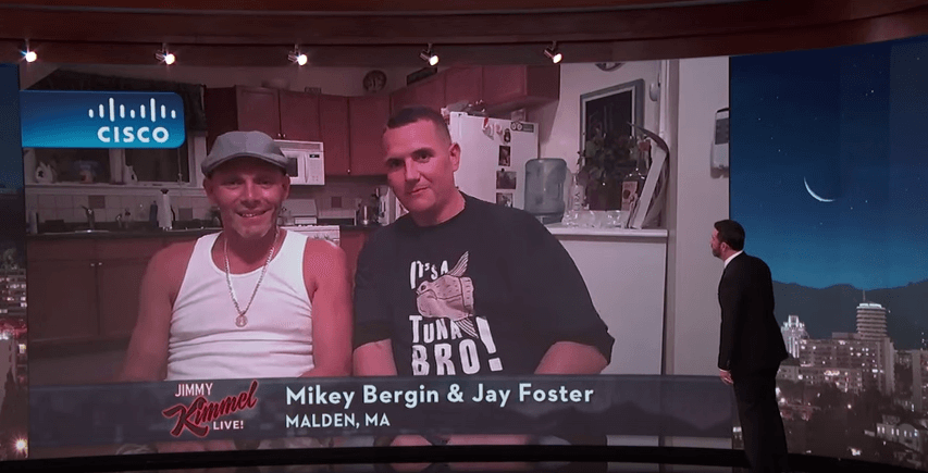 VIDEO: Boston Sea Monstah fishermen on Jimmy Kimmel