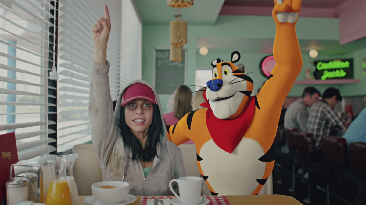 Tony the Tiger motivates a suicide bomber in a truly WTF commercial