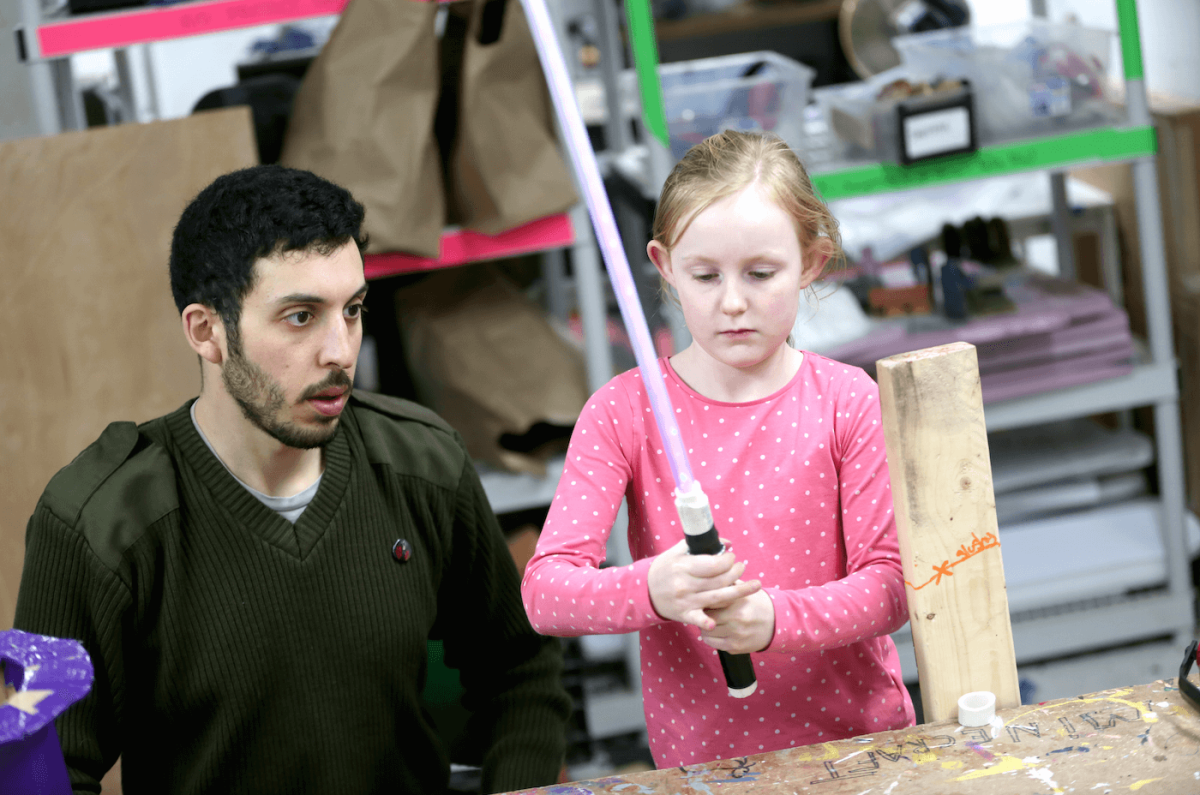 Build your own lightsaber with this nonprofit