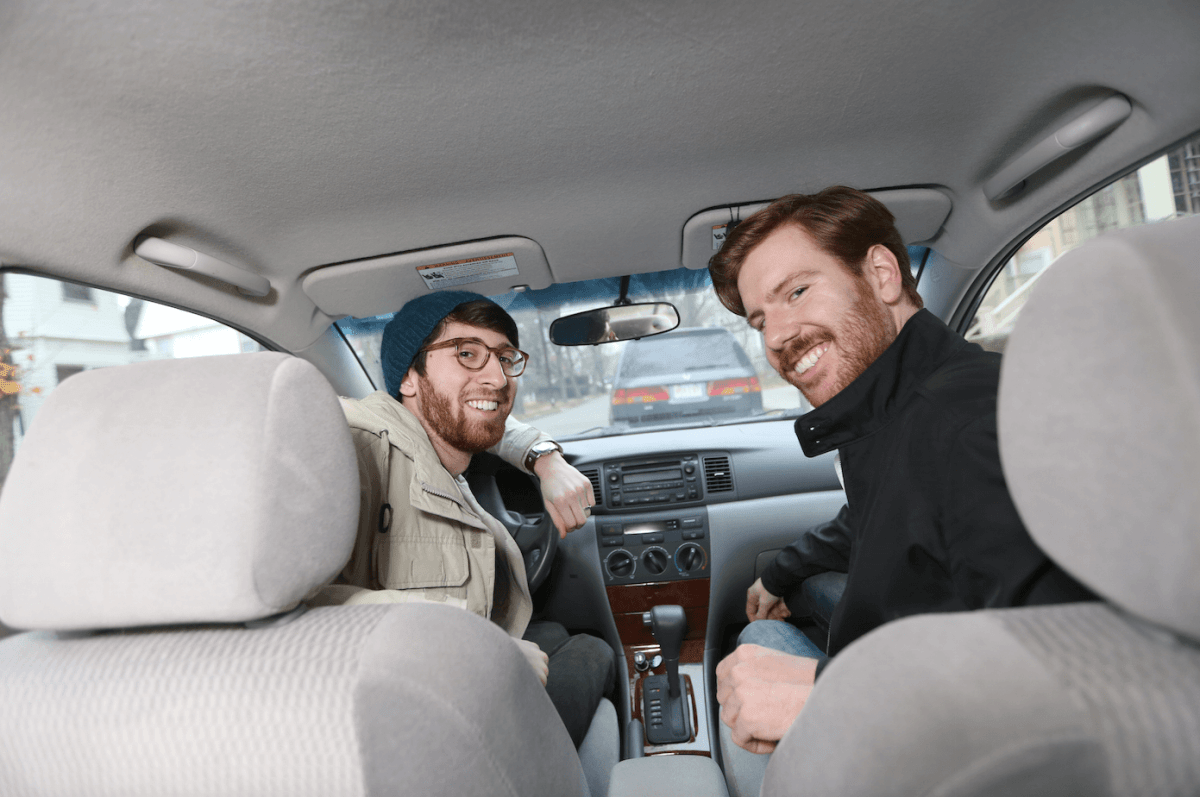 Boston producer stages mini-play in a moving car