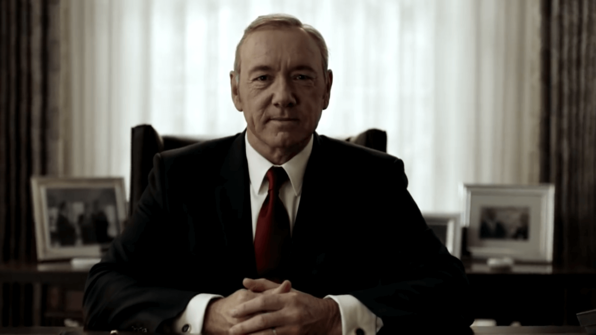 VIDEO: Frank Underwood launches presidential campaign during Republican