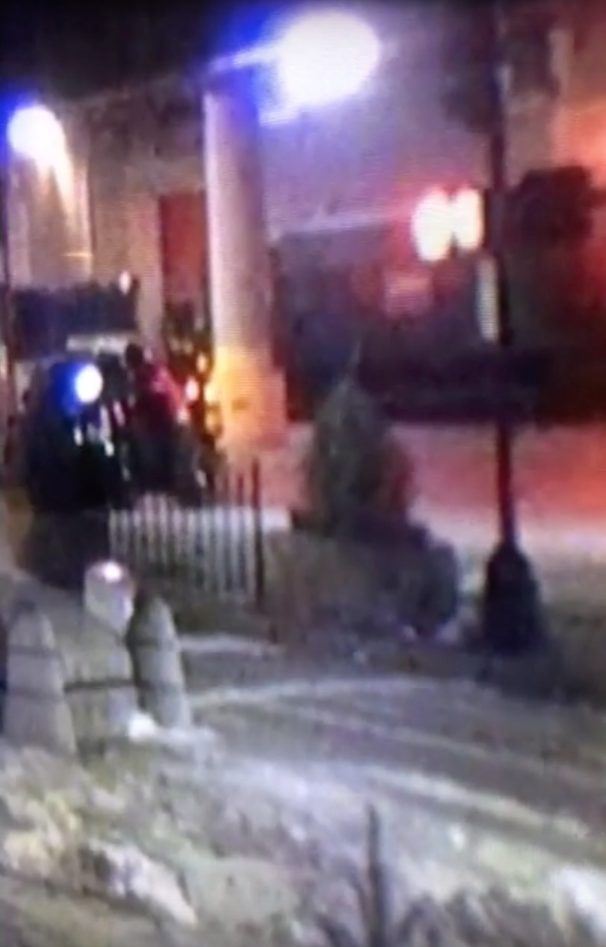New Year’s attack on Boston Police officer caught on camera