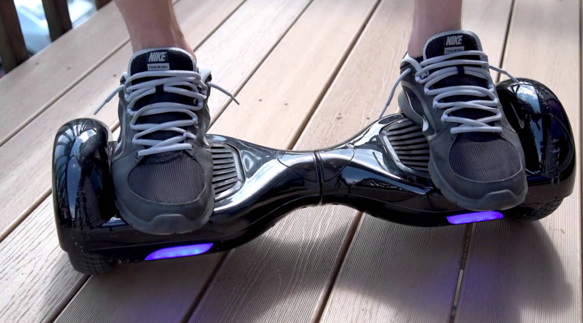 Teen caught with stolen hoverboard, hundreds of Euros stuffed in pants